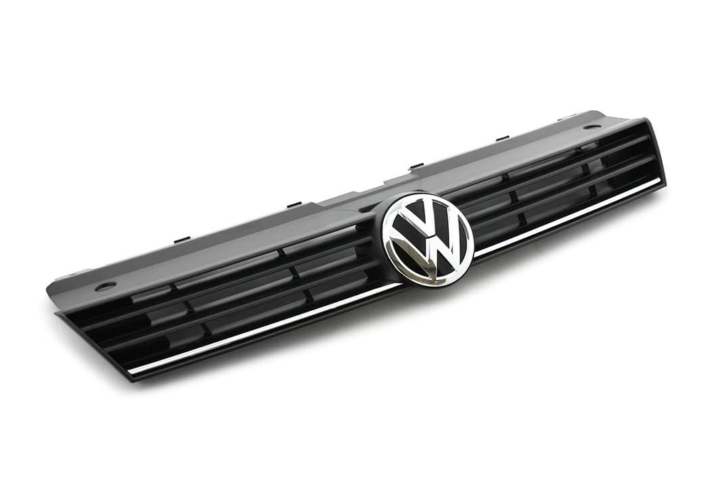 Vag Radiatoriaus Grotelės Satino Juodos Aukšto Chromo Spalvos Volkswagen Polo 6C 2015-2018 Originalus 6C0853651RYP