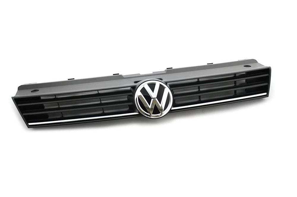 Vag Radiatoriaus Grotelės Satino Juodos Aukšto Chromo Spalvos Volkswagen Polo 6C 2015-2018 Originalus 6C0853651RYP