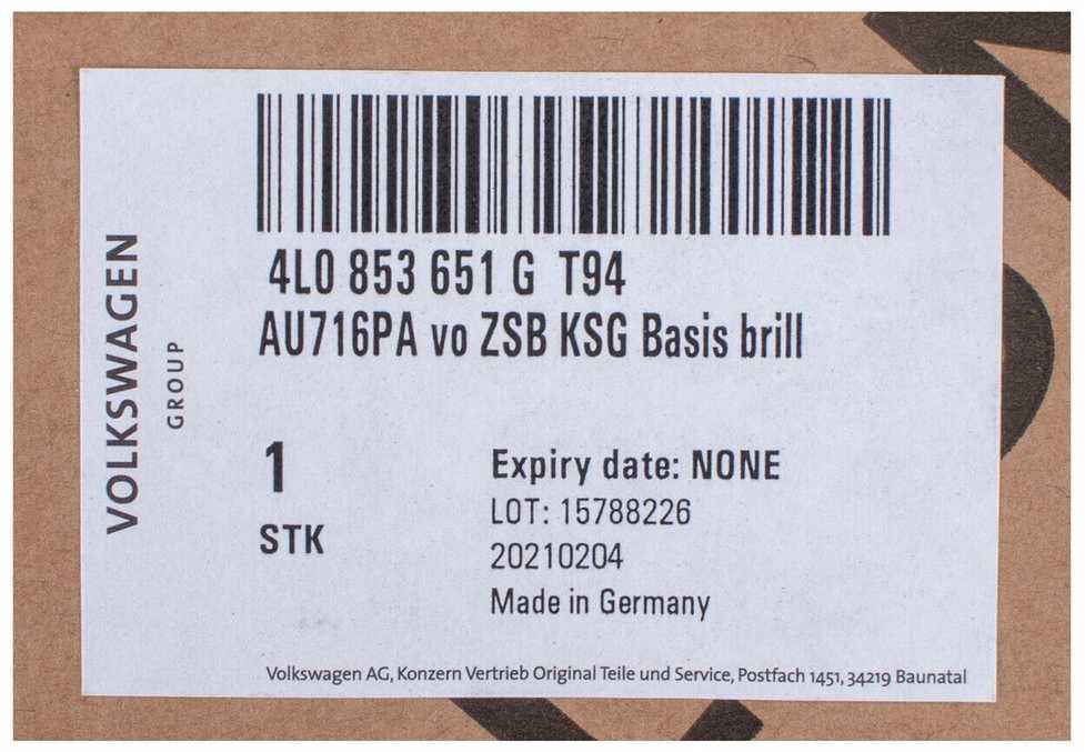 Vag Radiatoriaus Grotelės Su Numerio Ženklo Laikikliu Juodos Blizgios Audi Q7 2010 2016 Originalus 4L0853651GT94