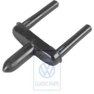 VAG Rail Guide Holder Volkswagen Golf Jetta Audi 80 411877359 Originalus