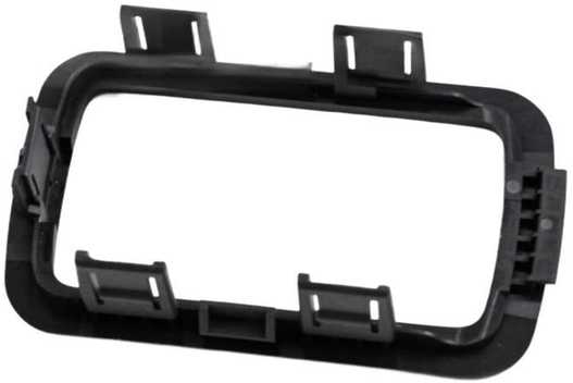 Vag Rėmo Žibintas Titan Juodas Volkswagen Tiguan Allspace BW 2018 Originalus 5L686755982V