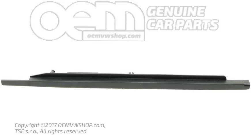 Vag Satin Juodas Danga Audi A3 A4 A6 Volkswagen Golf Originalus 8D9877791A01C