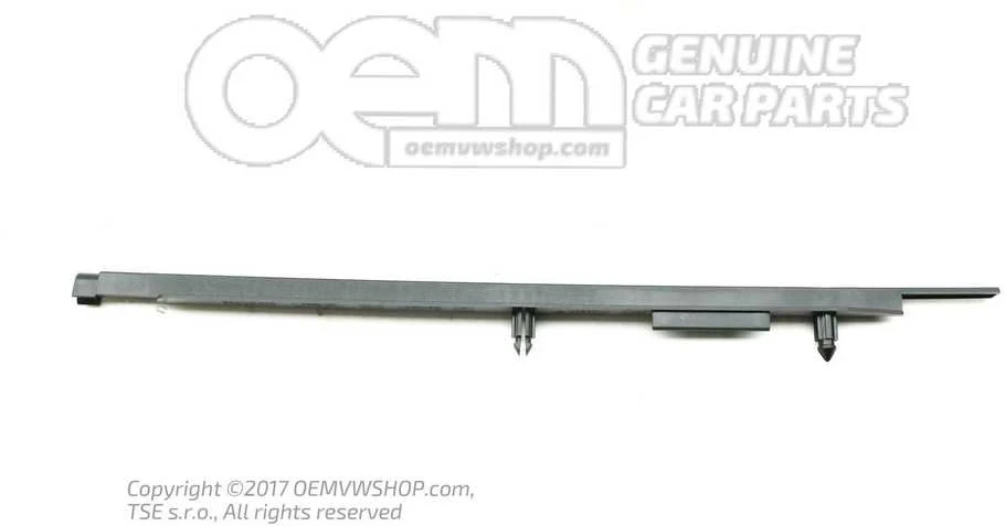 Vag Satin Juodas Danga Audi A3 A4 A6 Volkswagen Golf Originalus 8D9877791A01C