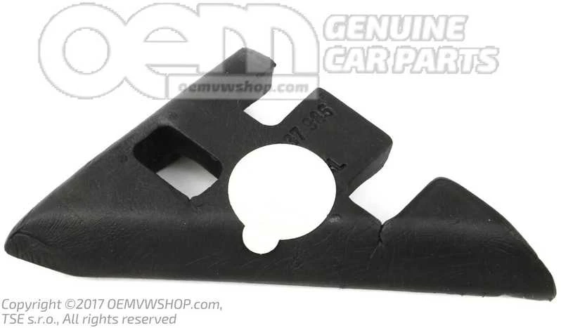 Vag Satin Juodas Dangtelis Volkswagen Polo Hatchback 86C 1991 1994 Originalus 86783724701C