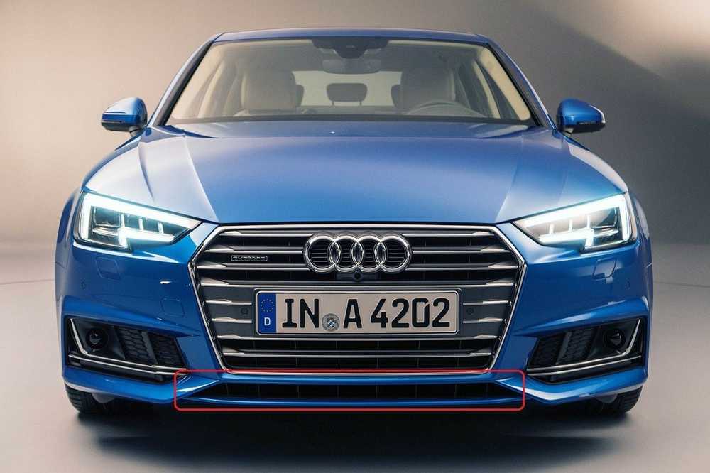 Vag Satin Juodas Tinklo Audi A4 B9 16 Originalus 8W0807683A9B9