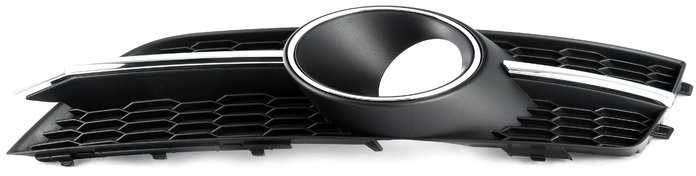 VAG Satino Juodos Spalvos Grotelės Audi A7 Sportback 4G 2015-2018 Originalus 4G8807648G9B9