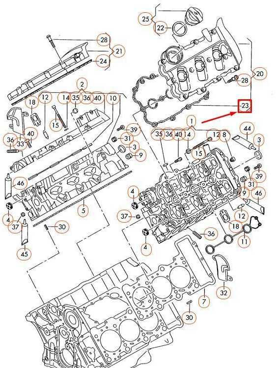 VAG Seal cylinders 4-6 Originalus 06E103483G