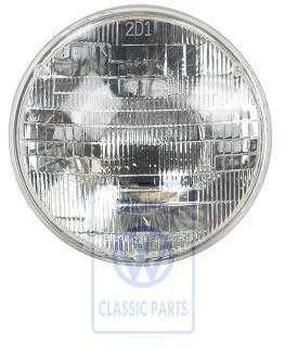 Vag Sealed Beam Insert Golf Mk1 Scirocco Mk1 Passat B1 Originalus N0176142