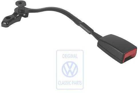 Vag Seat Belt Buckle Satin Juodas Passat B5 GP 2003 2005 Originalus 3B0858471PFCN
