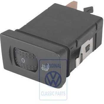VAG Seat Heating Switch Satin Juodas Golf IV Bora 1J0963564H01C