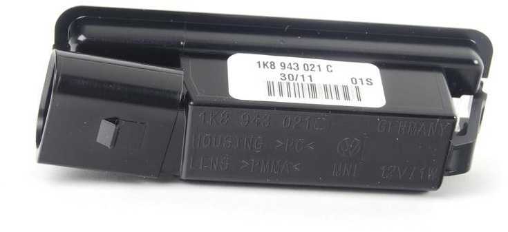 VAG SEAT Leon VW Golf 7 valstybinio numerio ženklo žibintas LED originalus 1K8943021D