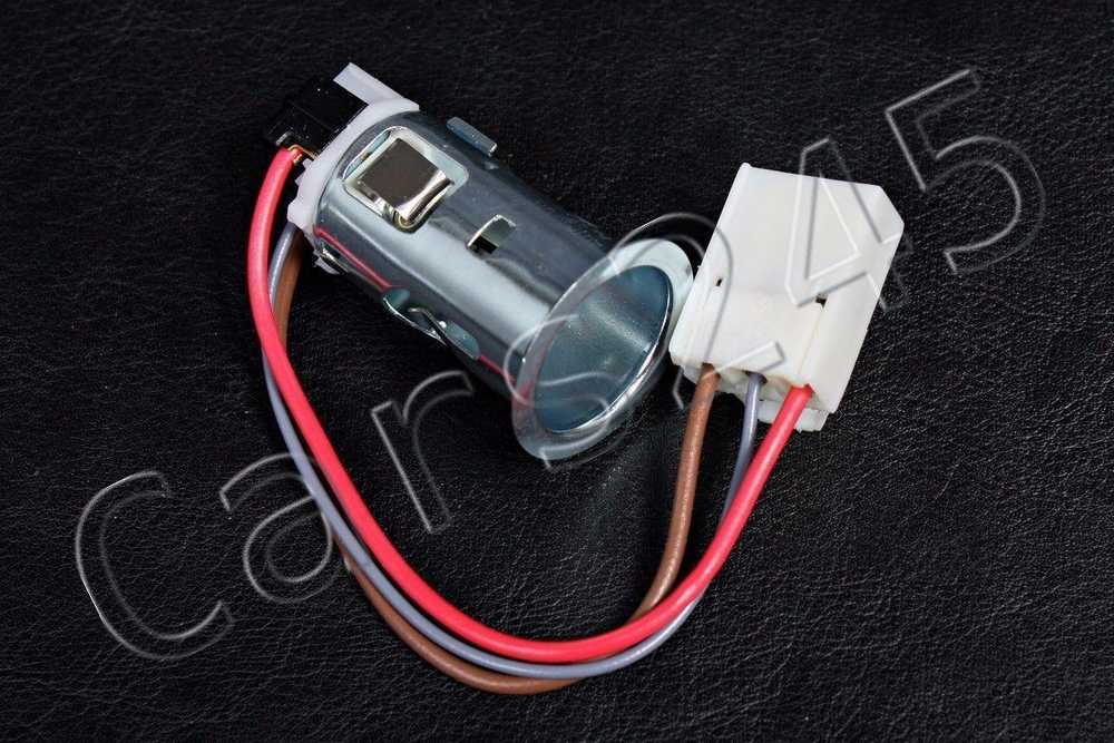 VAG SEAT SKODA VW Cigarečių žiebtuvėlio lizdas su kabeliu originalus 1J0919309B