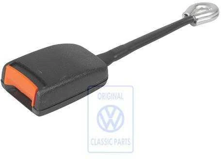 VAG Sėdynės Sraigės Spynelė Satino Juoda T4 1991-2004 Originalus 70385774301C
