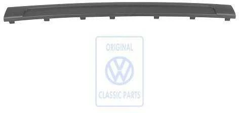 Vag Sharan Mk1 2001 2002 Licencijos Plokštelė Matinė Juoda Originalus 7M3807719B41