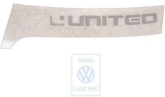 Vag Sidabriniai Lipdukai Su Raide Volkswagen Transporter 7H 2006 2009 Originalus 7H5854431C1W4