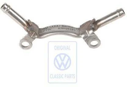 VAG Šilumaišio vamzdis Šildymui Volkswagen Passat Audi A4 A6 A8 Originalus 078121181