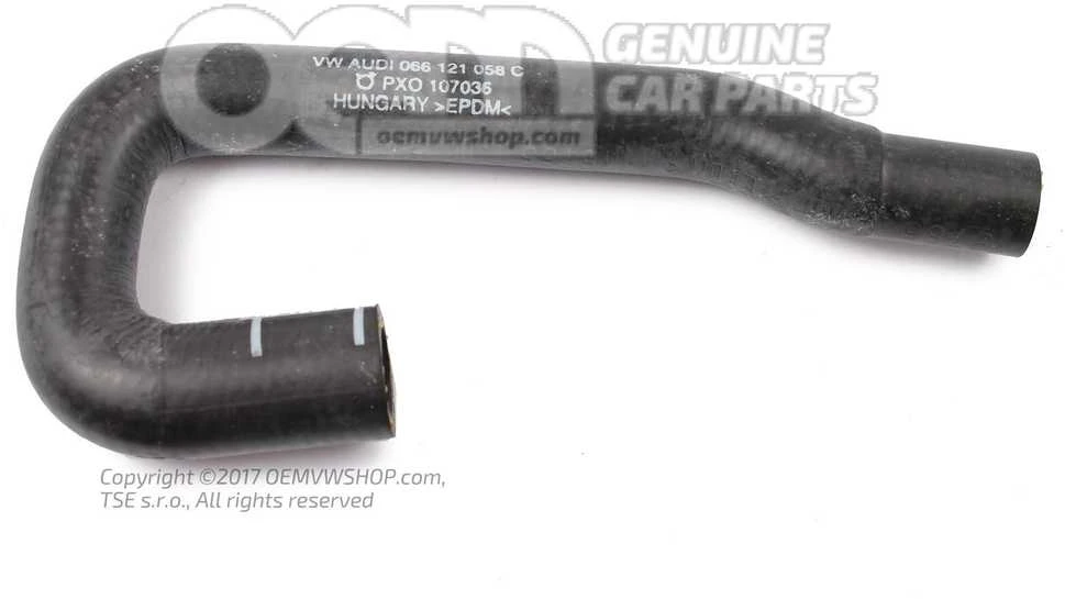 VAG Šilumnešio Šlaunis Volkswagen Passat 3B 2001 2005 Originalus 066121058C