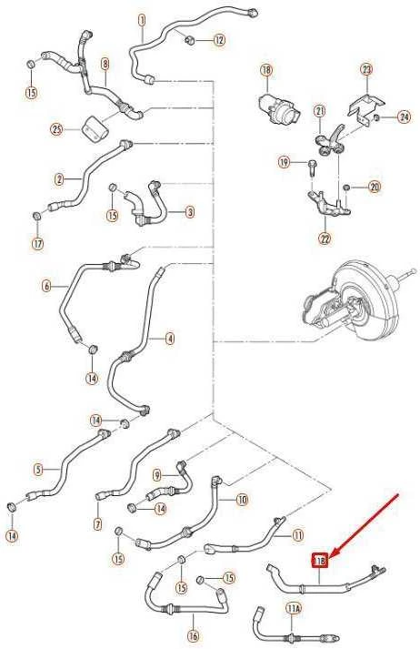 VAG Siurbimo Vamzdis Su Atbuliniu Voztuvu Volkswagen Bora Golf Beetle Originalus 1J0612041HE