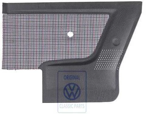 Vag Skoda Octavia A4 A5 2004 2005 Juostelės Dėklas Juodas Originalus 155867044MXV2