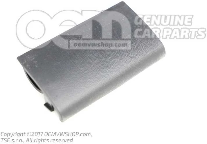 Vag Skoda Octavia A4 A5 A6 Cover Juodas Satinas Originalus 3B0853918B41