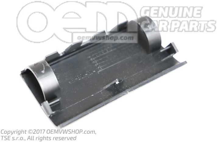 Vag Skoda Octavia A4 A5 A6 Cover Juodas Satinas Originalus 3B0853918B41