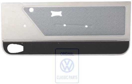 Vag Skoda Octavia A4 A5 Durys Apmuovės Padai Pilkas Baltas Originalus 155867016BTALT