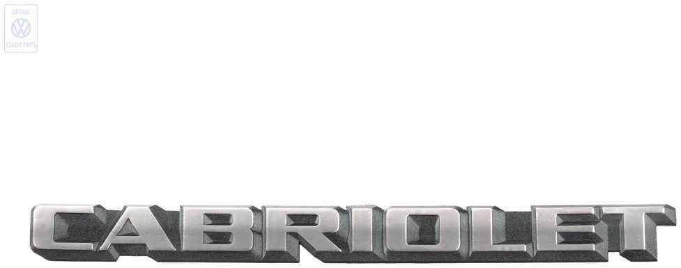 Vag Skoda Octavia A4 A6 Juodas Satin Lettering Chrome Originalus 155853687BGX2