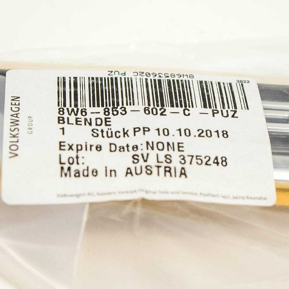 Vag Skoda Octavia A7 2013 2014 2015 Originalus 8W6853602CPUZ