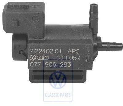 Vag Solenoidas Ventilis Volkswagen Touareg Audi A6 A8 Originalus 077906283