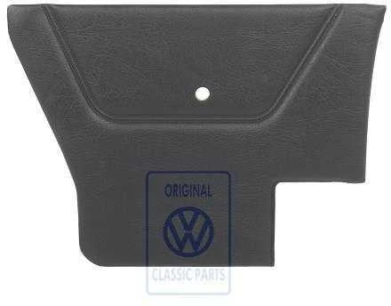 Vag Šoninės Atramos Kilimėlis Juodas Golf 5 6 Originalus 155867043AF5BL