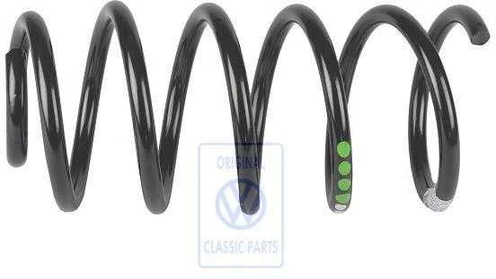 Vag Spiralinė Spyruoklė Volkswagen Golf Bora Audi A3 Originalus 1J0411105CP
