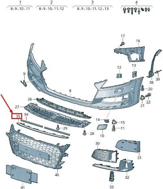 Vag Spoiler Juodas Blizgantis Audi Tt Tts Kupė 2015 2017 Originalus 8S0807110HT94