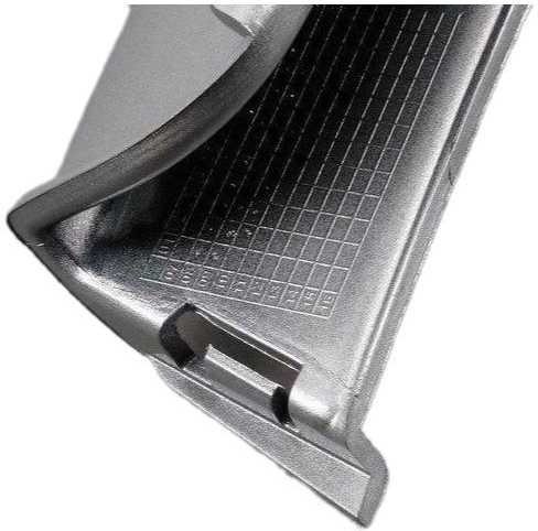 VAG Spoileris Ledo Sidabro Metalikas Audi TT Coupe 2007 2014 Originalus 8J0807514X7W