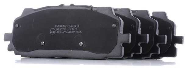 Vag Stabdžių Trinkelės Audi A6 C8 Originalus 4K0698151S