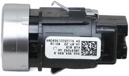 Vag Start Stop Alyvos Mygtukas Volkswagen T Roc 2021 2024 Originalus 5G2959839B3Q7