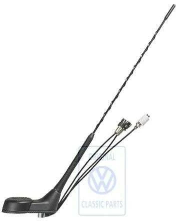VAG Stogų Antena Bora Golf Mk4 Passat B5 Polo 6N2 Originalus 1J0035507C