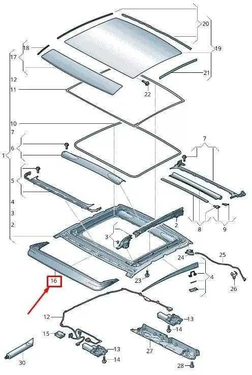 Vag Sunroof Oro Vėjo Deflektorius Audi A5 S5 F5 2017 Originalus 8W6877651