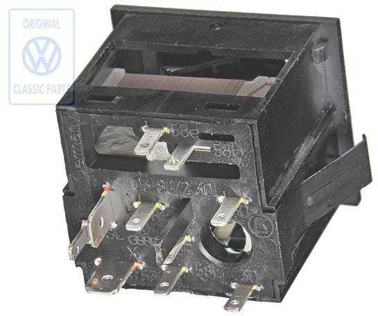 Vag Šviesos Perjungėjas Su Intensyvumo Reguliatoriumi Caddy Golf Polo Originalus 323941531G01C