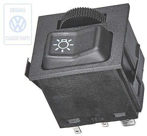 Vag Šviesos Perjungėjas Su Intensyvumo Reguliatoriumi Caddy Golf Polo Originalus 323941531G01C