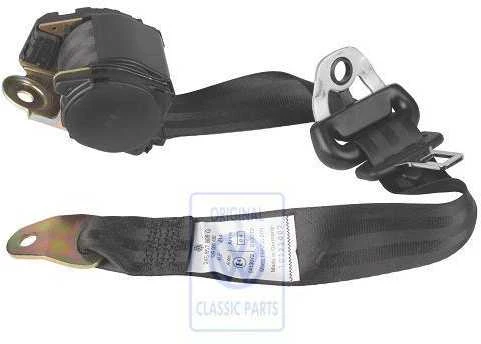 Vag T3 3 Taškų Sėdynės Juosta Originalus 245857806G