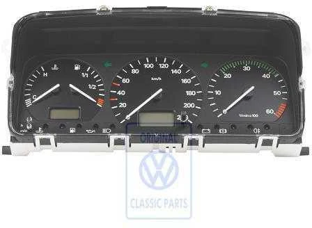 Vag T4 1996 2004 Juodas Instrumentų Skydelis Originalus 7D0919862PX01C