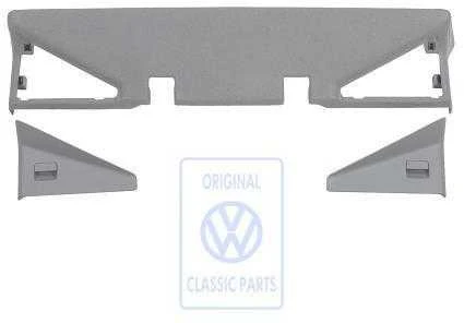 Vag T4 1996 2004 Sėdymo Kėdės Dėklas Flanelinis Pilkas Originalus 7D0868613E7DP