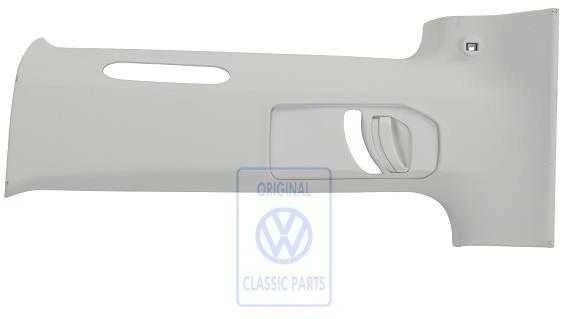 Vag T4 T4 Syncro 1996 2004 B Pillar Trim Pearl Pilkas Originalus 7D0867239K2EN