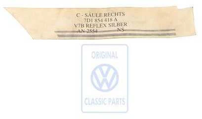 Vag T4 T4 Syncro 1996 2004 Originalus 7D1854418AV7B