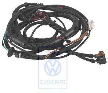 Vag T4 T4 Syncro 1996 2004 Ventiliatoriaus Elektros Kabelis Originalus 7D1971284DB