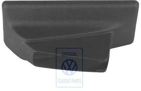 Vag T4 T4 Syncro Rankenos Svorio Dangtelis Satinas Juoda Originalus 70171146301C