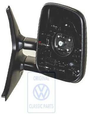 Vag T4 T4 Syncro Veidrodžio Angos Korpusas Satino Juodas Originalus 701857508F01C