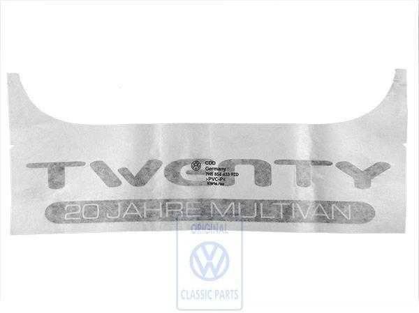 Vag T5 2003 2010 Lipdukas Diamantsilber Tamsus Originalus 7H58544339ZD
