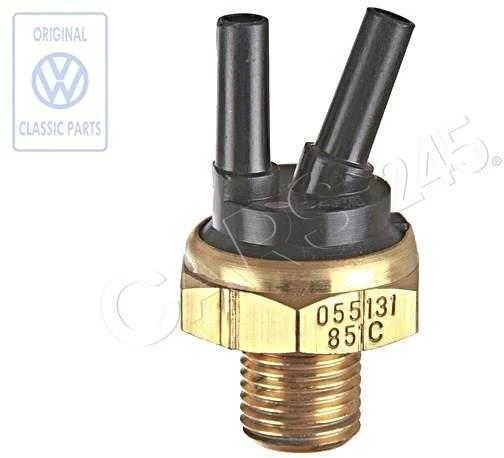 VAG Termopneumatinis Vožtuvas Volkswagen Golf Audi 80 Originalus 055131851C