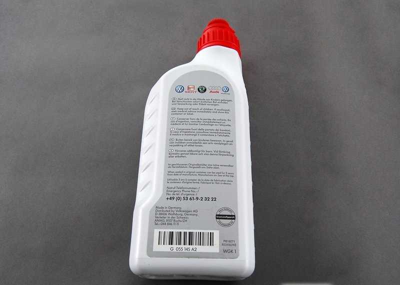 VAG Torsen Axial Gear Oil 1l Audi A4 A6 A8 Q5 Q7 Originalus G055145A2